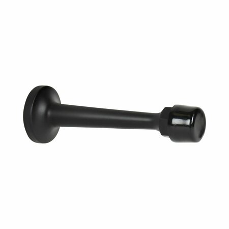 PAMEX 3in Rigid Door Stop Matte Black Finish DD0223BL